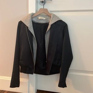 A.L.C. Bomber Jacket with Zip Off Hood